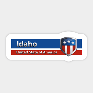 Idaho - United State of America Sticker